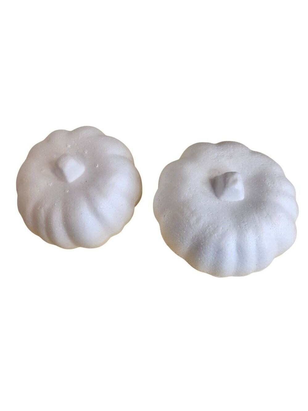 White Styrofoam Pumpkins  Pumpkins for Painting, Carving & Embellishing Crafts,